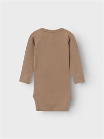 NAME IT Modal Rib Body Oland Cocoa Creme